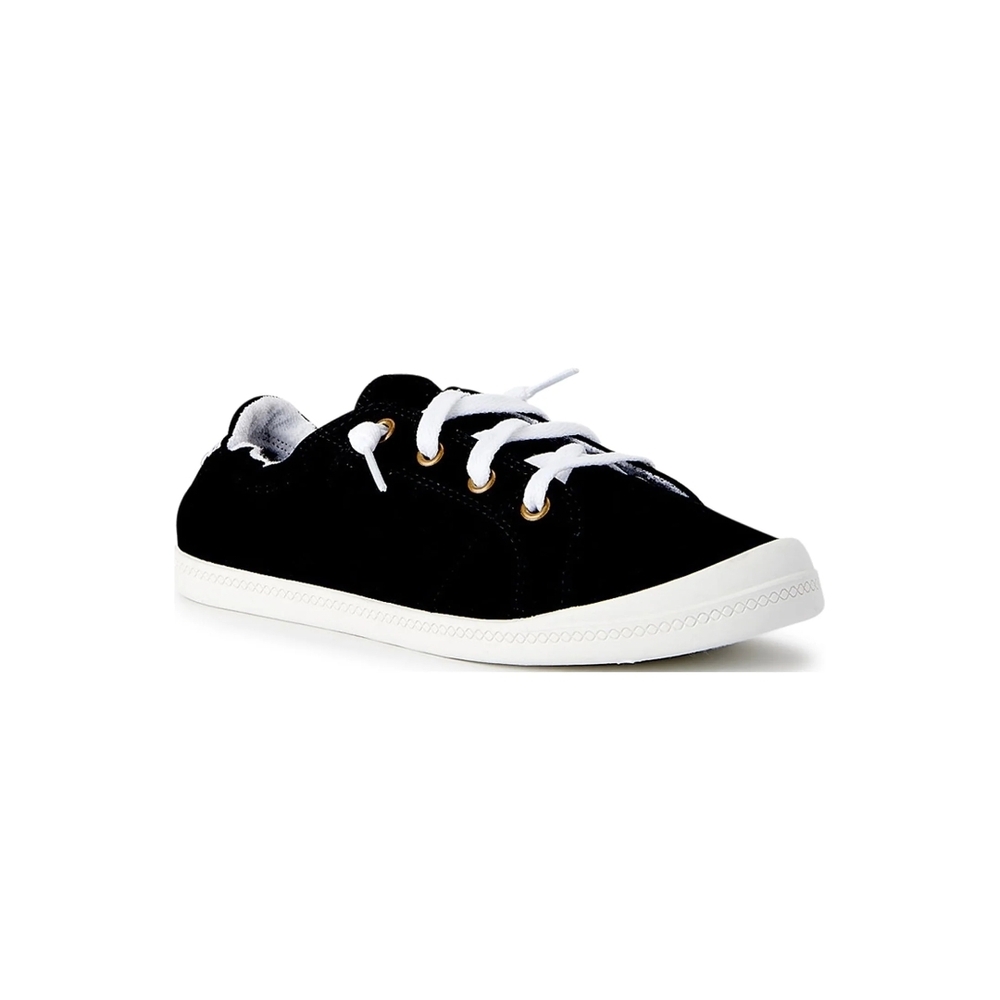 Time and Tru Women's Scrunch Back Slip On Sneakers